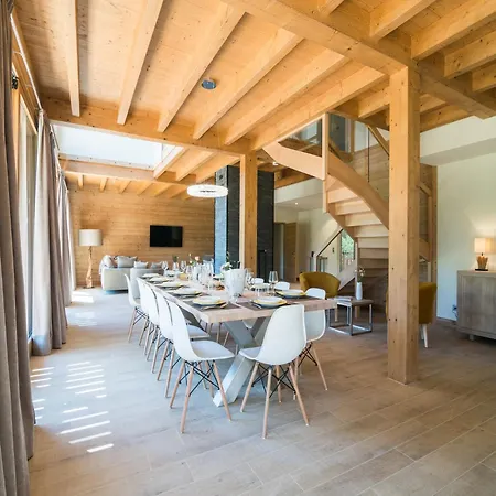 Chalet With Fireplace In Megeve *