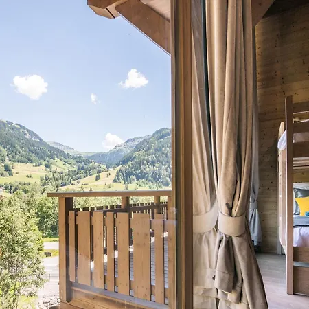With Fireplace In Megeve Chalet *
